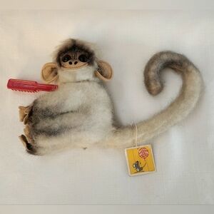 Kamar Ungawa No. 3066 1966 Plush Monkey Long Tail Rare Vintage Made in Japan NWT